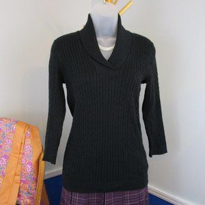 NWT Baby Cable Rib Knit 3/4 Sleeve Sweater